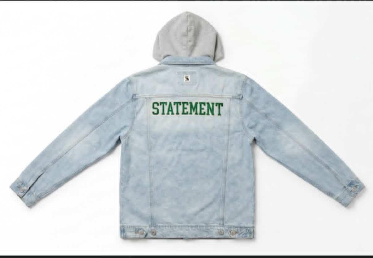 Denim & Green Jean Jacket