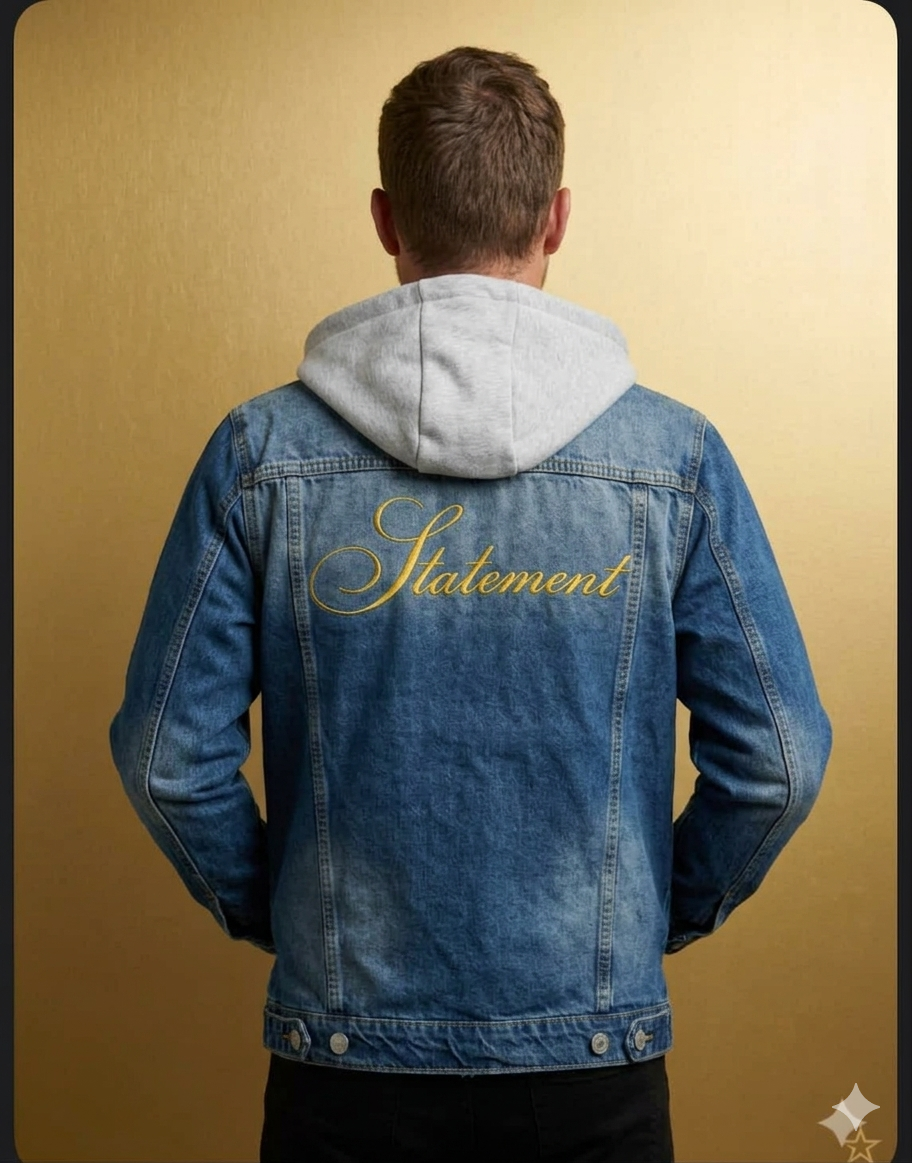 Statement Denim & Gold Jean