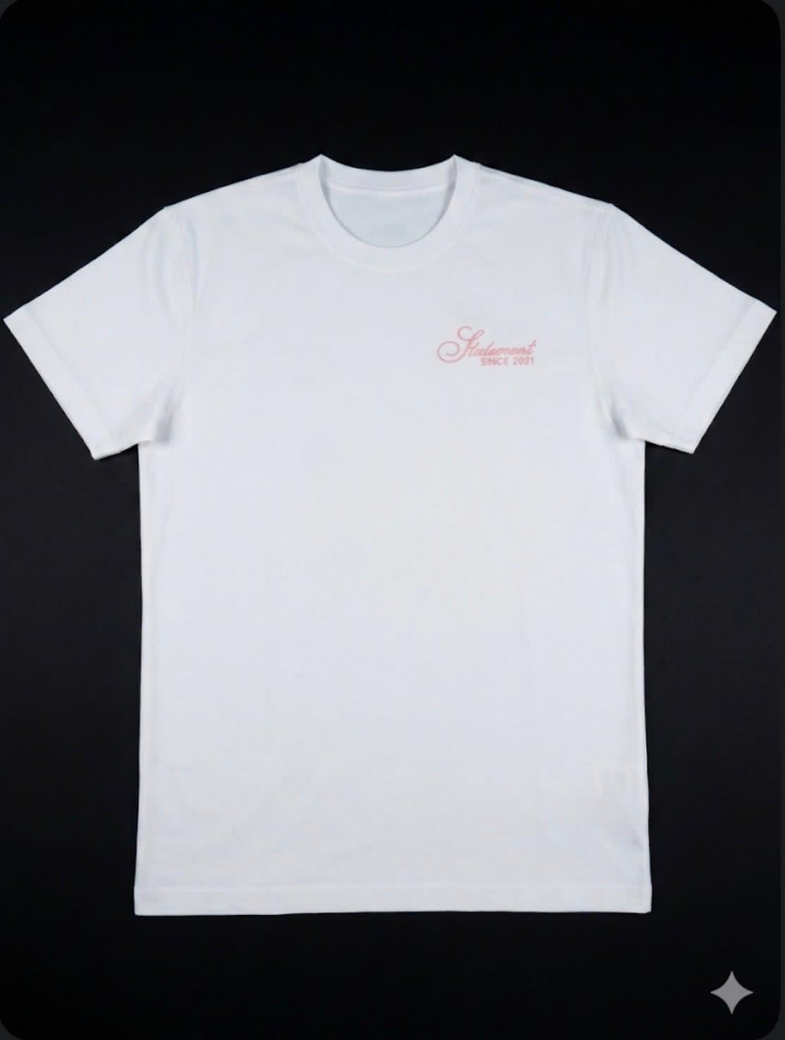 Statement Pink Logo Tee Shirt