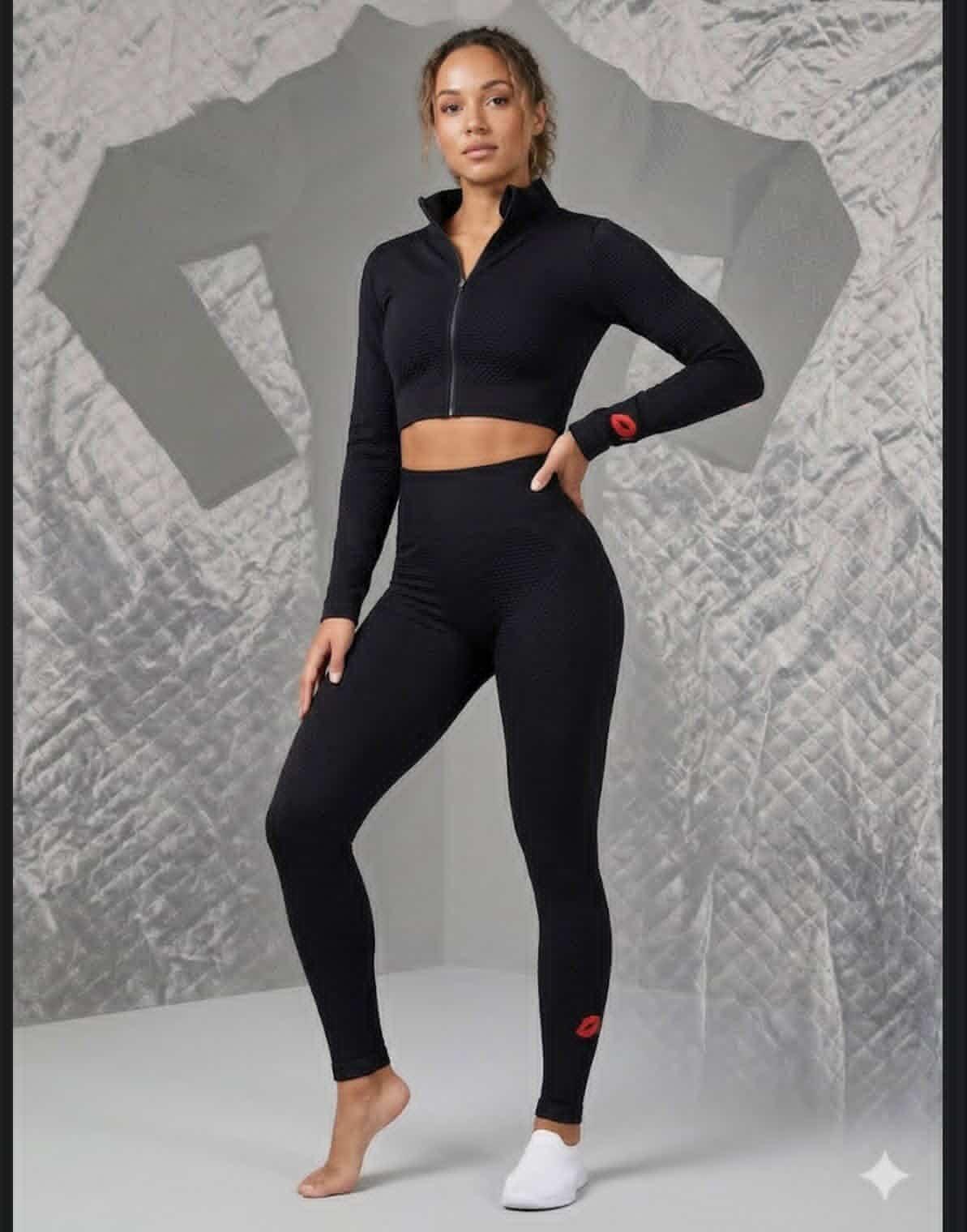 Statement Active Legging Set Black
